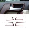 For Toyota Land Cruiser Prado 150 2018-2020 Car interior Styling Accessories inner door handle bowl decoration Cover trim strip
