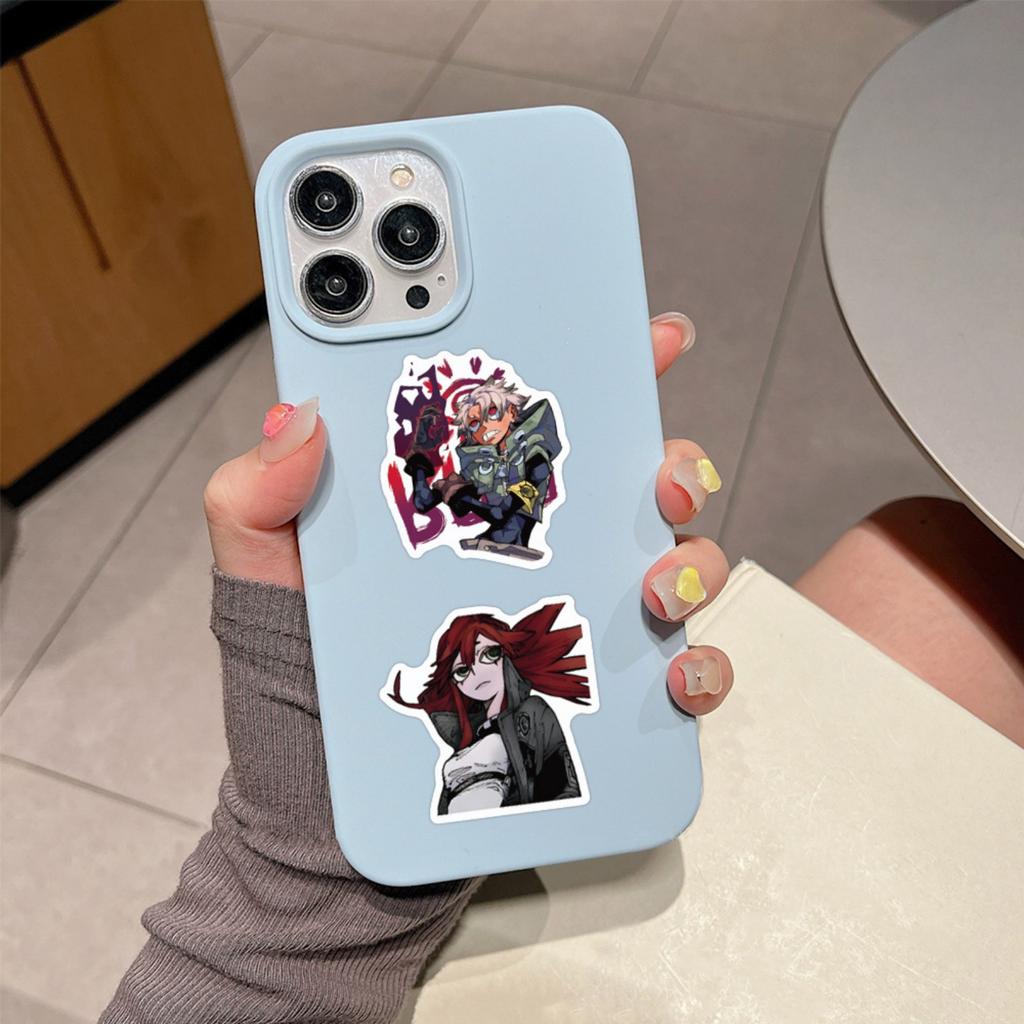 60pcs Suitcase Stickers Waterproof Stickers Scooter Computer Tablet Cartoon Decoration