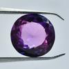 Natural Purple Tanzanite Loose Gemstone 7.74 Ct Round Cut for Jewelry Making and Gem Collections