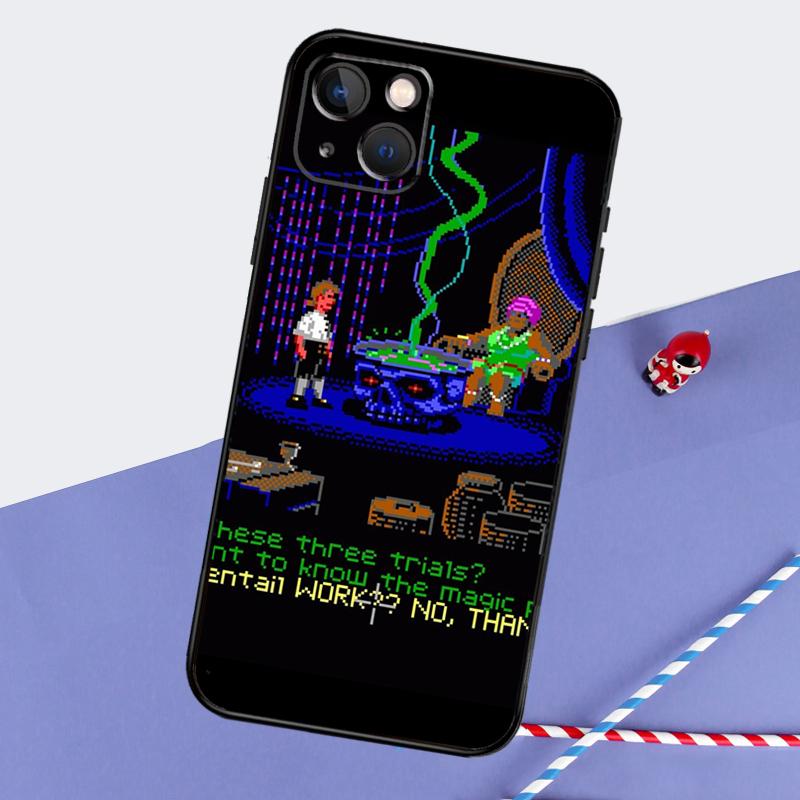 Monkey Island Print Soft Case For iPhone 16 15 14 13 12 11 Pro Max XS X XR 7 8 Plus 13 12 Mini Protection Cover