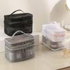 Large Mesh Makeup and Toiletry Bag - Portable, Travel-Friendly, Customizable Logo