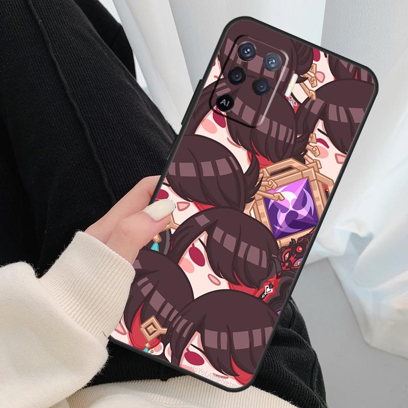 Genshin Impact Game For OPPO Find X3 X5 Pro A5 A9 A31 A53 A15 A16 A52 A72 A83 A91 A93 A94 A54 A74 A53S Case