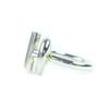 Great HERMES Ring Echapp MM Silver 925 Women Used