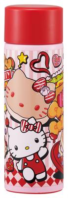 Mini Stainless Steel Water 120ml Small Vacuum Sanrio Hello Kitty American Diner Design SMBC1B-A Bottle, Capacity, Insulated, Double-Layered