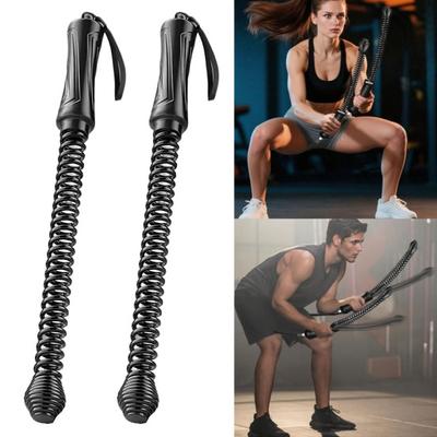 Ropeless Battle Rope for Home Gym Cordless Weighted Training Rope for HIIT Full-Body Exercise Fitness Equipment for Men Women