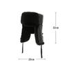 Plush Bomber Hat Thickened Russian Ushanka Hat Fashion Trapper Pilot Hat  Winter