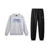 Fashion Pullover Sweatshirt Comfortable Long Pants Casual Sports Suit Unisex Sweatshirt, Pants, Sports Suit AWDVJ29-2+AKLVC99-1
