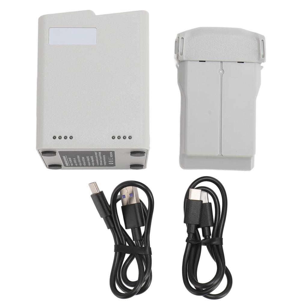 Drone Battery for Mini 3 3Pro 4 4Pro Professional 3850mAh Replacement Battery with 2 Way Battery