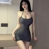 Sex Underwear Hollow Sexy Suspender Nightdress Hot Temptation Pajamas Pure Desire Uniform Free Set 6726