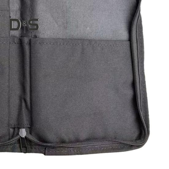 Center Console Storage Bag Pouch Holder Zipper Closure Large-Capacity Multipurpose Car Glove Box Compartment Document Organizer