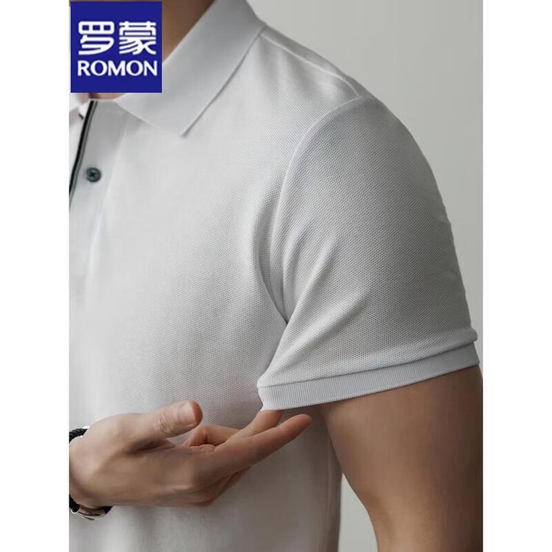 ROMON Men's Short-Sleeve Polo Shirt