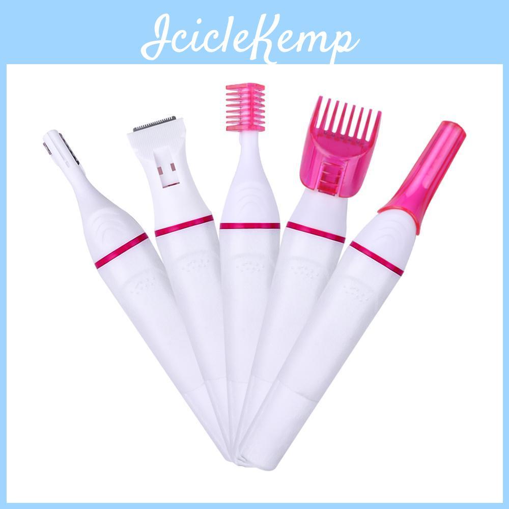 5 Women Hair 1 In Removal Shaver Women Epilator Female Eyebrow Trimmer Lady Shaver Hair Removal Shaver Machine Face Depilador Bikini Depilatory Tool