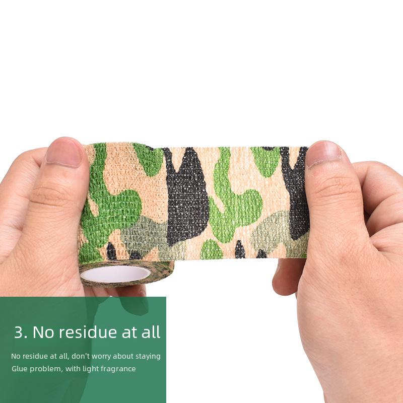 Bandă de camuflaj retractabilă autoadezivă pentru vânătoare, ciclism, mașini