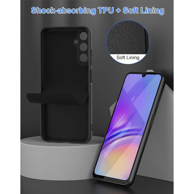 Luxury Liquid Silicone Case For Samsung Galaxy A05s A 05S Soft Cover Case