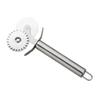 Kitchen Pizza Baking Tools 4 Patterns Stainless Steel Pizza Cutter Double Roller Pizza Knife Cutter Pastry Pasta Dough Slicer