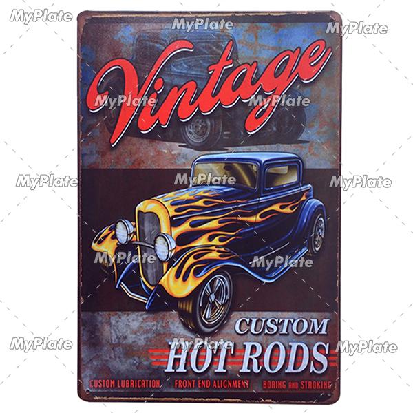 Ride Metal Sign Vintage Plaque Tin Sign Wall Decor For Garage Club Plate Crafts Art Route 66 Poster Gift Custom Wholesale