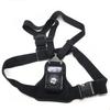 Dual Shoulder Strap Chest-Mounted Rotating Body Camera and Walkie-Talkie Holder for Climbing and Cycling.