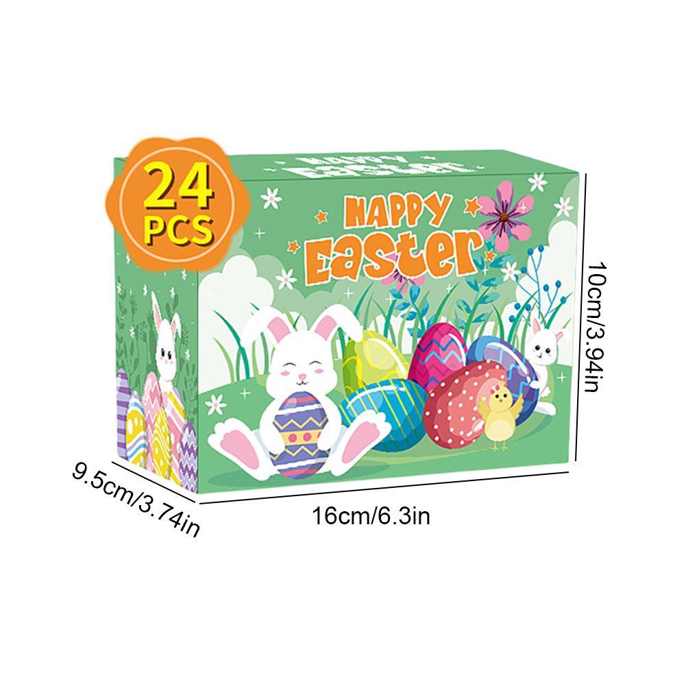 12 Stück Vorgefüllte Ostereier Ostereier Füller Bunte Osterkorb Füller Gefülltes Osterei Geschenk für Jungen Mädchen