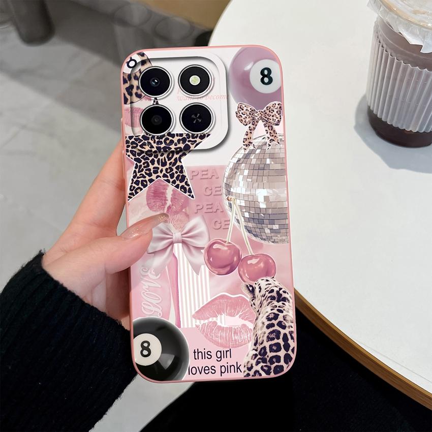 For Honor X6c X6d X5a X5c X6a X7a X8d X9d X8c X7 X8 X6 Phone Case Pretty Flowers Patterns Lightweight Soft Silicone Cover For Honor Protective Housing