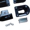 4 Pieces of Folding Lap Desk Leg Brackets for Furniture Repair