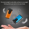 Rechargeable Keychain Flashlight Waterproof LED Light With USB Charging Port For Travel Camping Hiking Outdoor