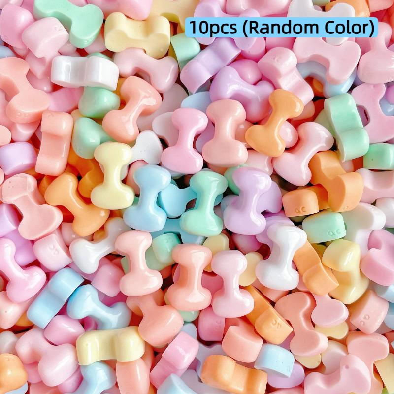 Handmade Mini Letter Charms Cute Diy Phone Cases Hair Clips Shoes Accessories Random Color