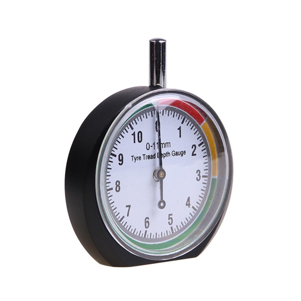 External Tire Tool Pointer Tread Gauge 1pc Black Part