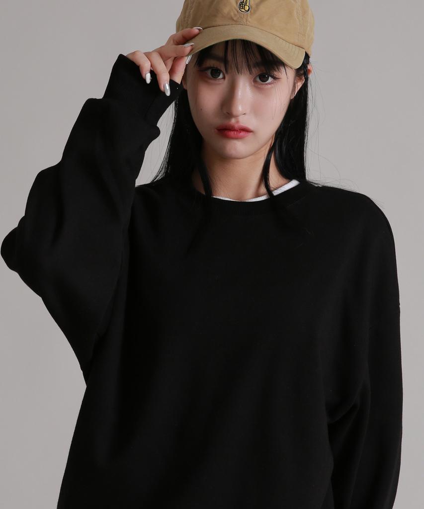 LIKE THE MOST Soft Oversized Sweatshirt_5 Colors