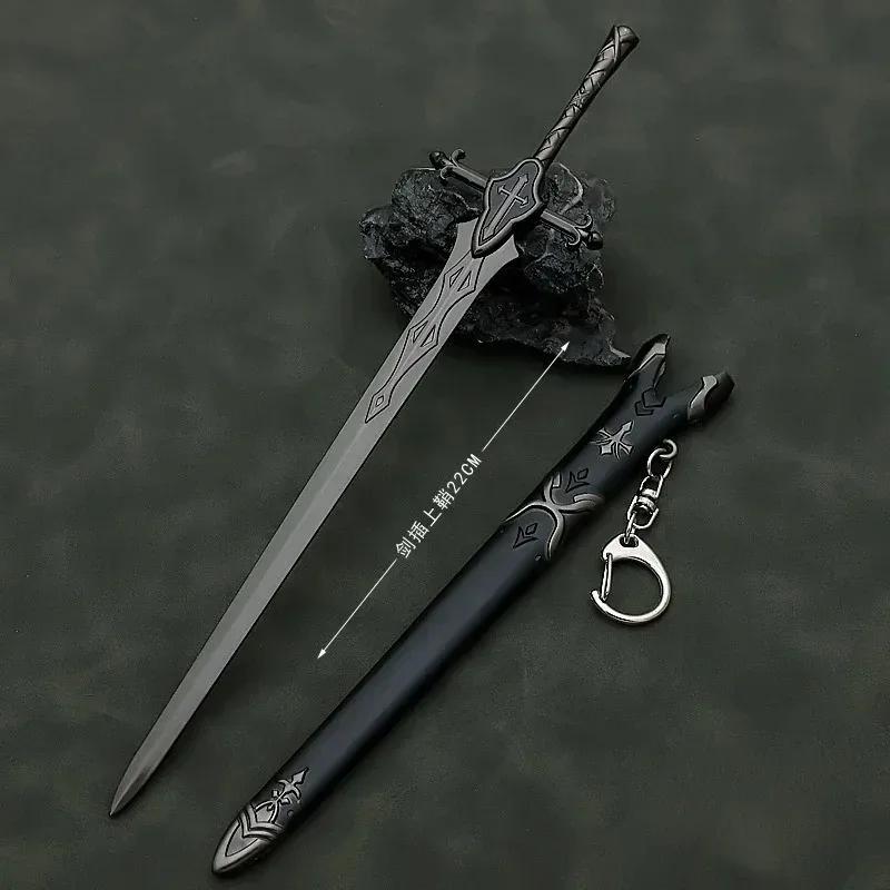22cm Fate/stay Night Waffe Siegfried Balmunk Dargon Altria Pendragon WaffeMetall Katana Waffe Animation Merchandise Miniatur sammelt