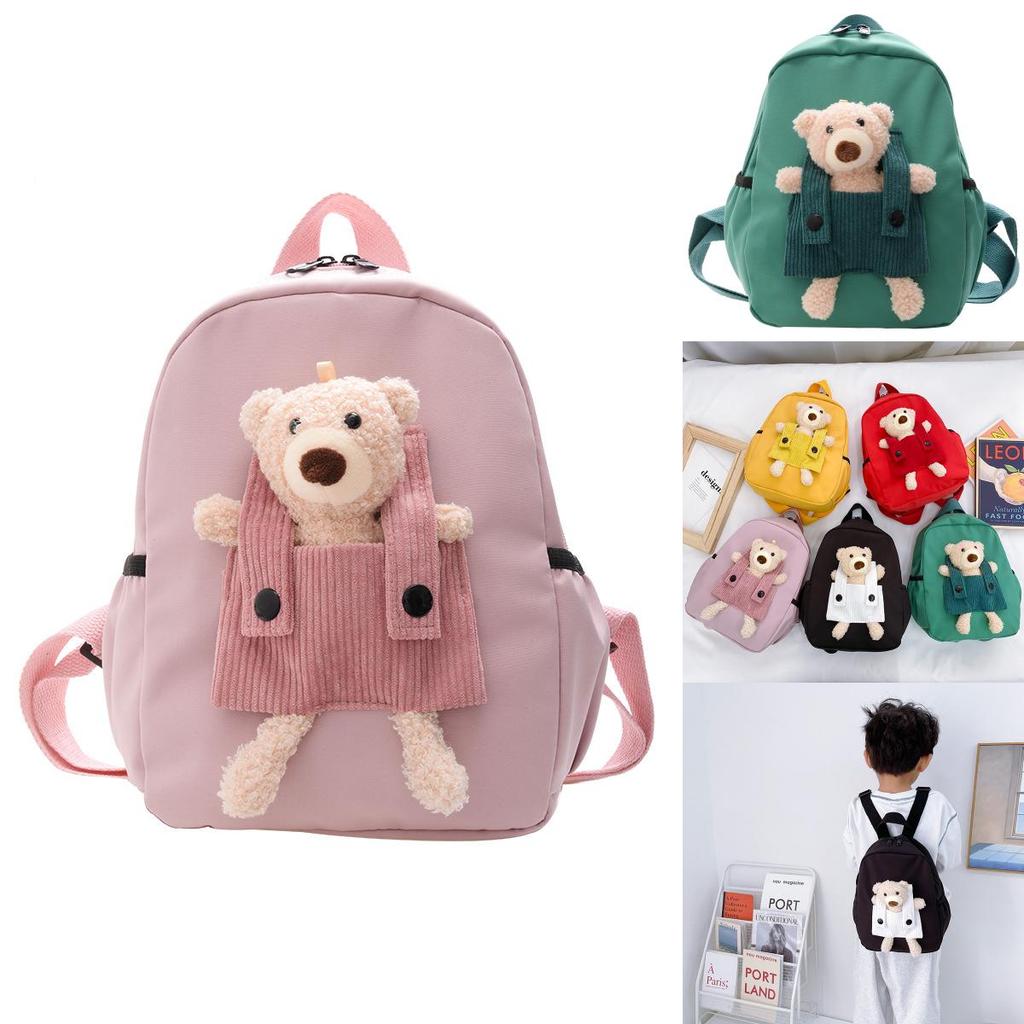 Cute Animal Childrens Backpack With Multiple Designs And Nylon Lining For Preschool Use