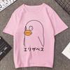 Gintama Samurai Gintoki Washed Cotton T‑shirt Unisex Teen Gothic Vintage Korean Fashion Short Sleeve Streetwear Casual Tops
