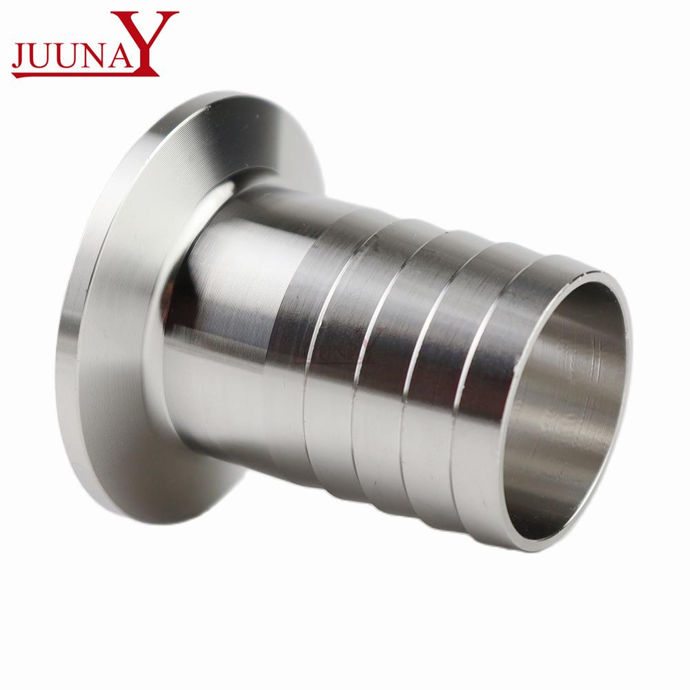 6mm/8mm/10mm/12mm/19mm/51mm Edelstahl SS304 Sanitärschlauchstutzen Rohrverschraubung Klemme OD 50,5mm-64mm passend für 1,5" 2" Tri Clamp