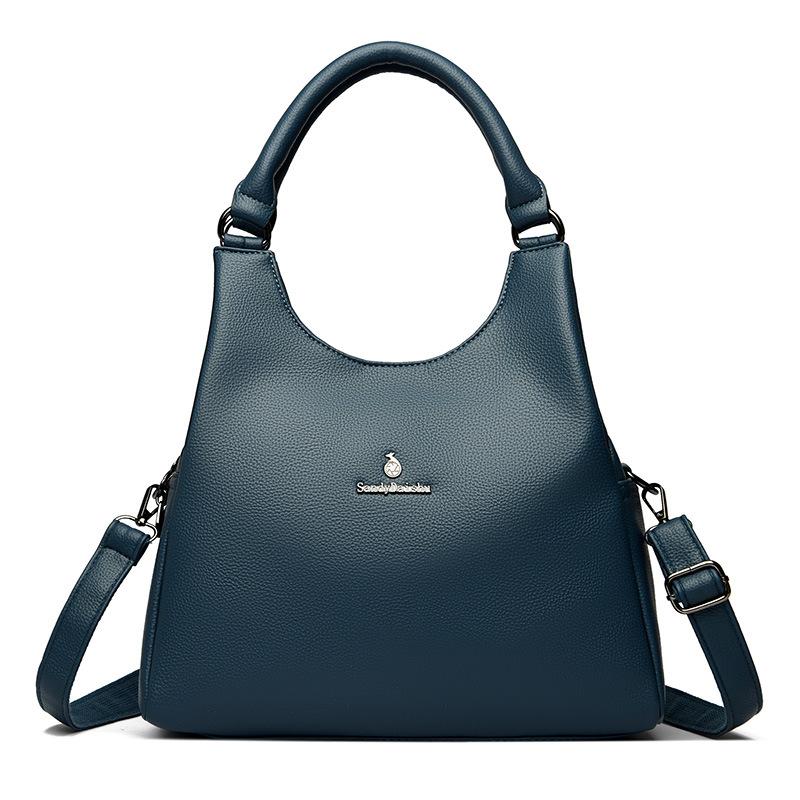 

Сумка-тоут Универсальная женская сумка через плечо синий