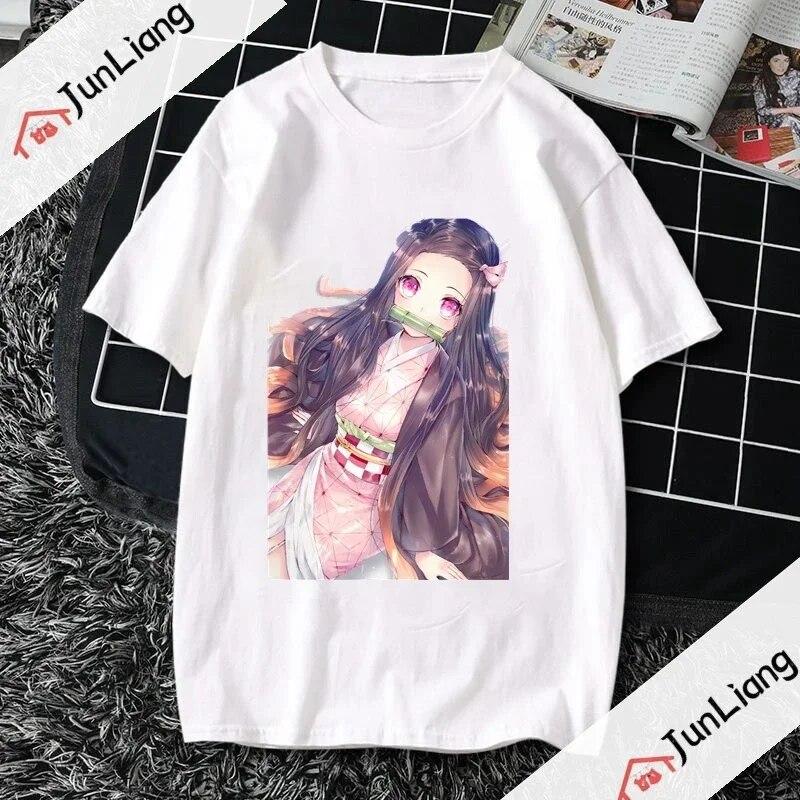 2023 New Summer Popular Unisexswear Japanese Anime Ghost Killing Blade Demon Slayer Unisex T-shirt Fashion Casual