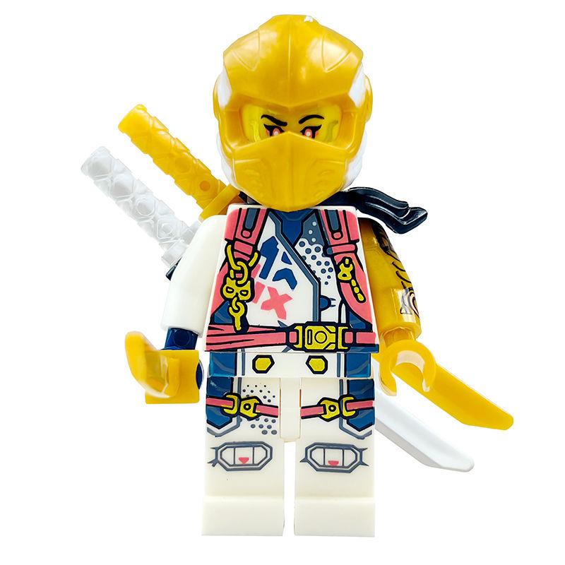 New Rare Ninja Building Blocks Phantom Villain Ninja Role Humanoid Doll Mini Character Toy Birthday Gift Funny Party
