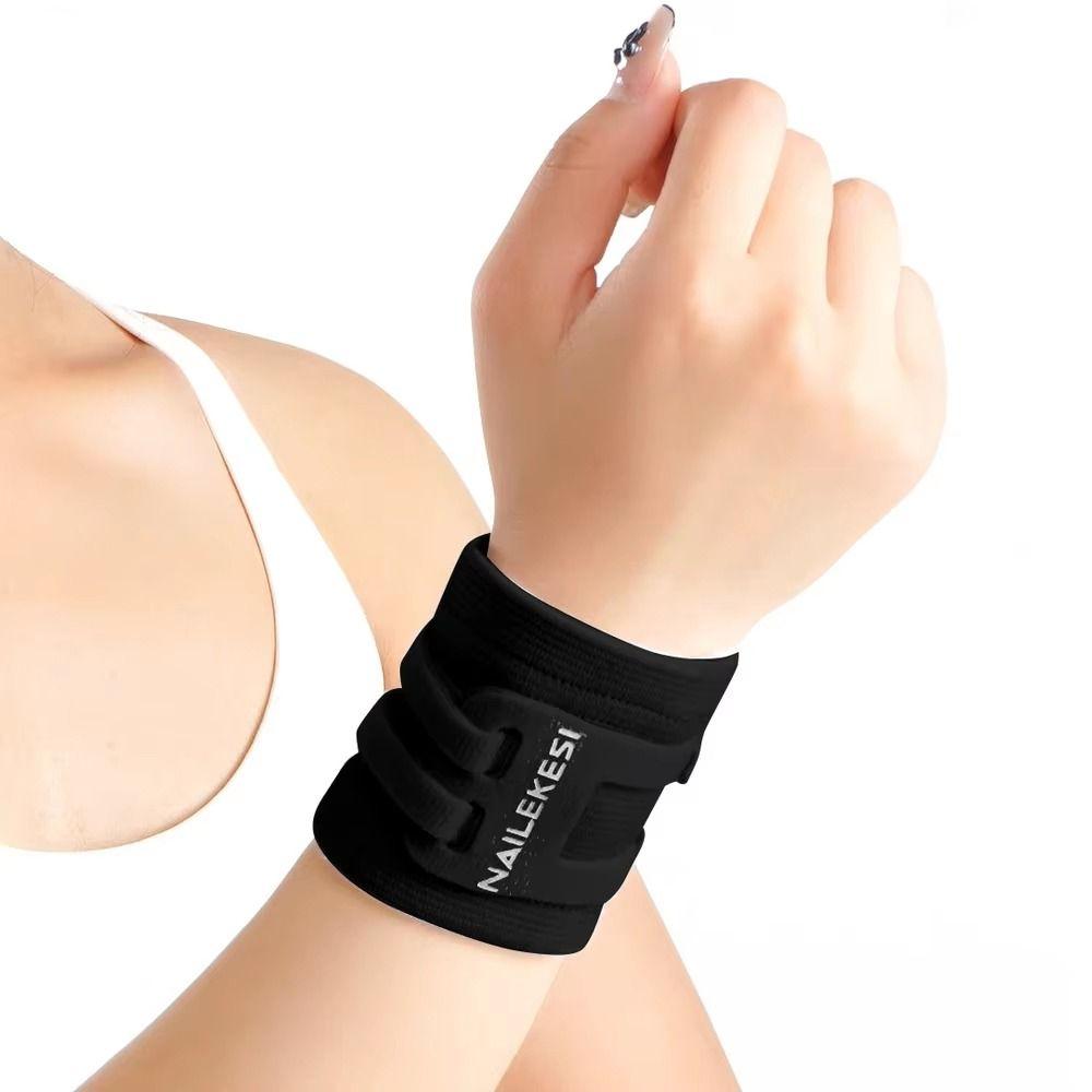 1pc Compression Wrist Support Straps High Elasticity Wristband  Workout Weightlifting