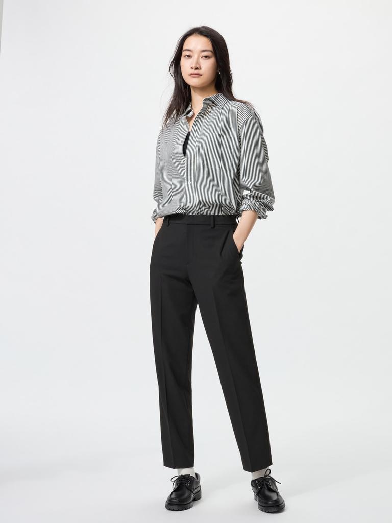 Uniqlo Smart Ankle Pants  Length 69 73cm Long 