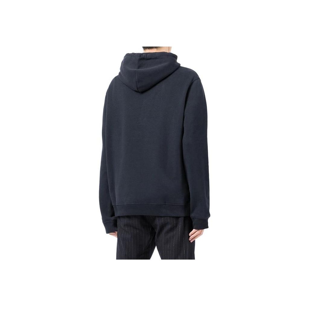Emporio Armani Embroidered Logo Hoodie Men Hoodies Dark-Blue 6K1M6T-1JT2Z-0922