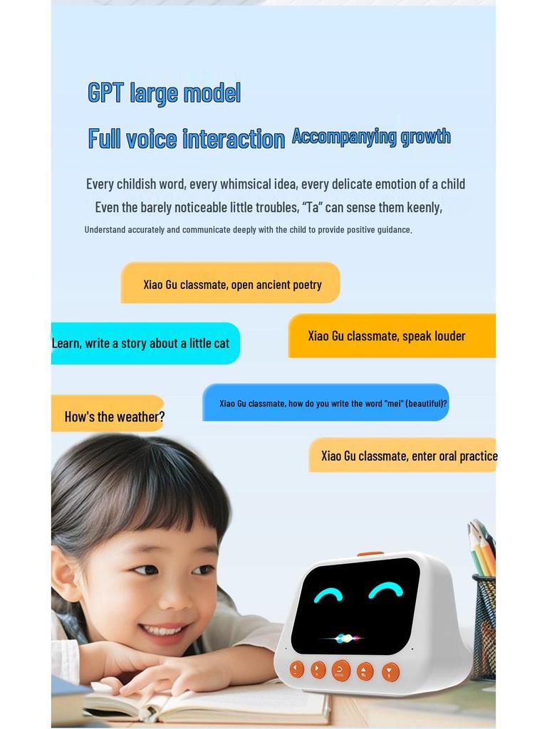 Children's AI Smart Alarm Clock & Learning Robot