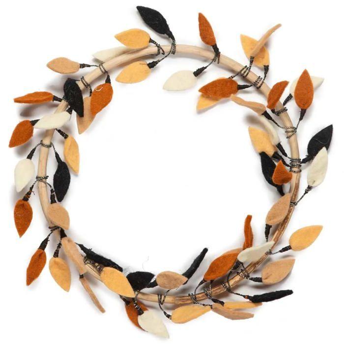 Kidsdepot Couronne décorative Feuilles