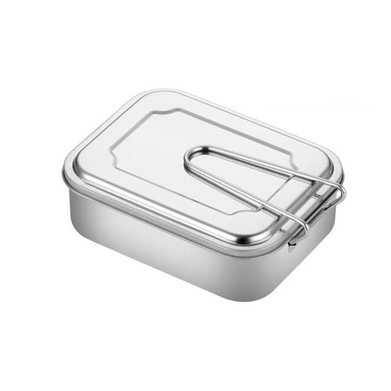 HUIHUADU 304 Stainless Steel Rectangular Bento Lunch Box
