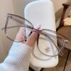 Vintage Unisex Polygonal Large Frame Myopia Glasses Retro Oversized Women Near Sight Glasses Anti Blue Light Short Sight Glasses
