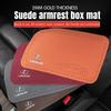 1Pcs Car Emblem Suede Armrest Box Pad Soft Mat For Lexus GX470 CT200H IS300H IS200 IS250 RX350 RX GX460 NX200 GS430 GS ES RX300