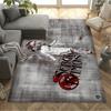 Ac Milan Soccer Action Area Rug Design for Entryway Decorate Room Kitchen Study Room Antislip Carpet Office Home Decor