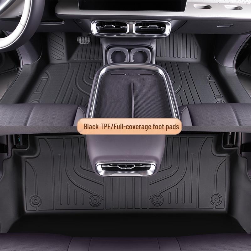 Leapmotor B10 TPE Floor & Trunk Mats: Full Coverage, Dirt & Wear-Resistant, Easy To Clean, Fits 25 Models, Original Car Color.