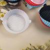 Air Fryer Silicone Mat With Holder Reusable Air Fryer Oven Accessory