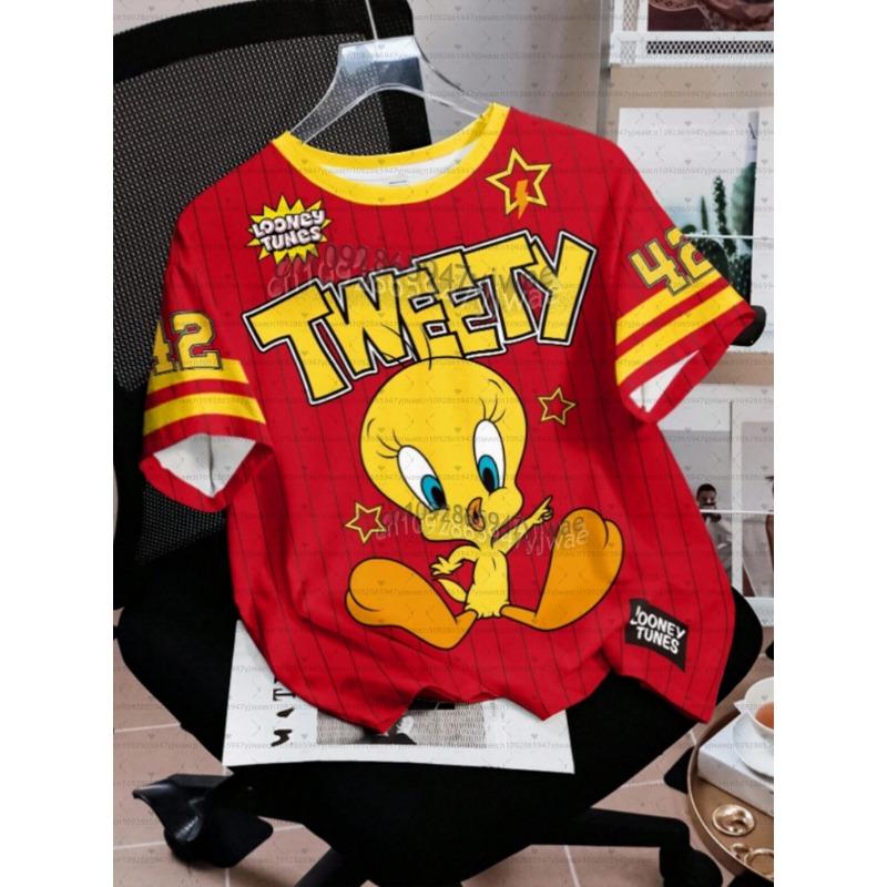2026 Cartoon duck Betty Boop  Print men Women's Short Sleeve