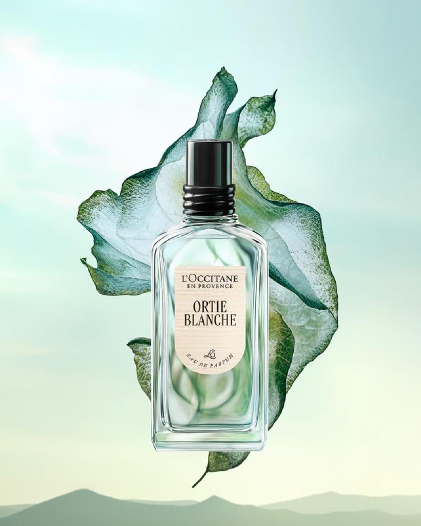 Horti Blanche Eau de Parfum a popular fragrance for men and perfect as a birthday L'OCCITANE [Herba Vert] 50mL, women, gift.