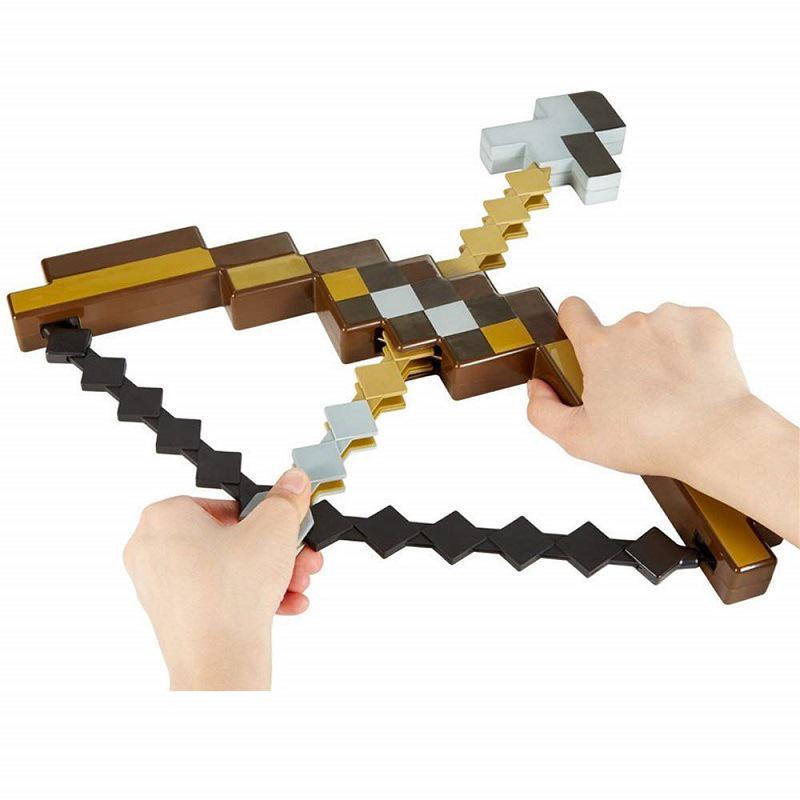 Minecraft 2-in-1 Transforming Sword and Pickaxe Toy - Hot Seller Gift