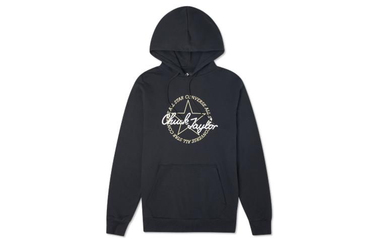 Converse Deconstructed Chuck Sweatshirts Men s Ink Black Hooded Moderate Regular 10022265-A01 M